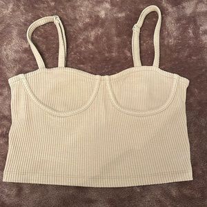 Forever 21 Tan Crop Top